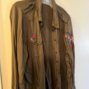 Torrid button down shirt